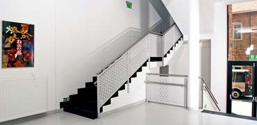 Korlátok, lépcsők